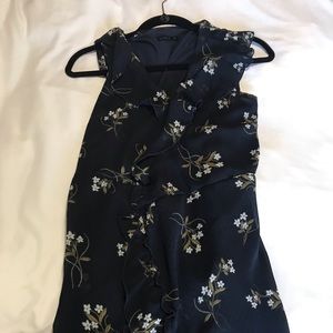 Wrap mini dress
